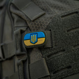 M-Tac MOLLE-patch ukrainsk flagga med vapensköld PVC