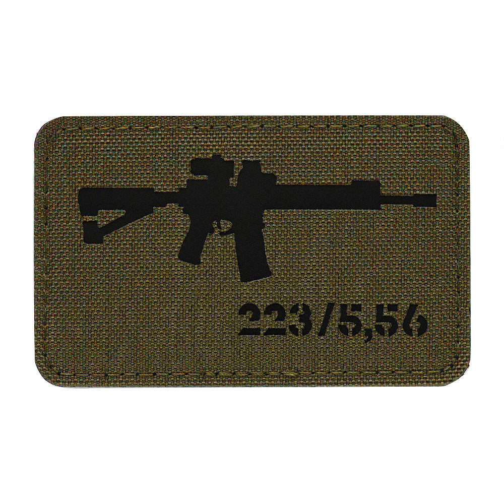 M-Tac patch AR-15 223/5","56 laserskuren