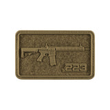 M-Tac Patch AR-15 kardborre/PVC