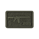 M-Tac Patch AR-15 kardborre/PVC
