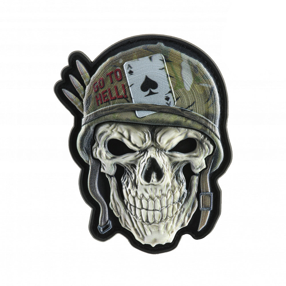 M-Tac Patch Hjälm Dödskalle