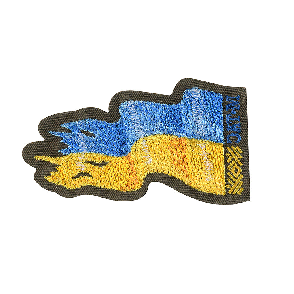 M-Tac Patch Ukrainas stridsflagga (broderi)