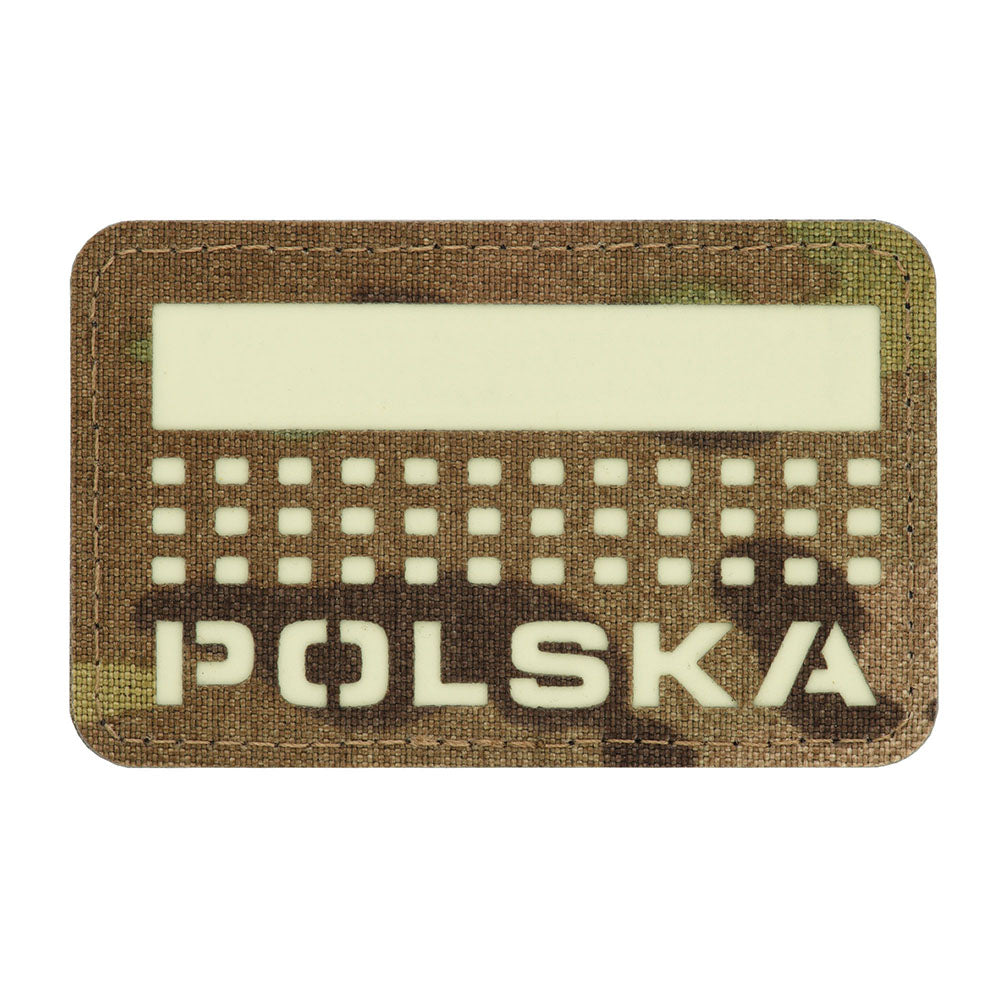M-Tac patch Polska (med flagga) 50x80 Laser Cut