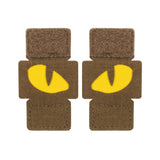 M-Tac patch Tiger Eyes Laser Cut (par)