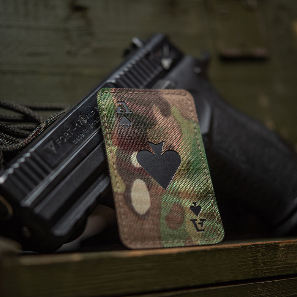 M-Tac patch Ace of Spades Laser Cut