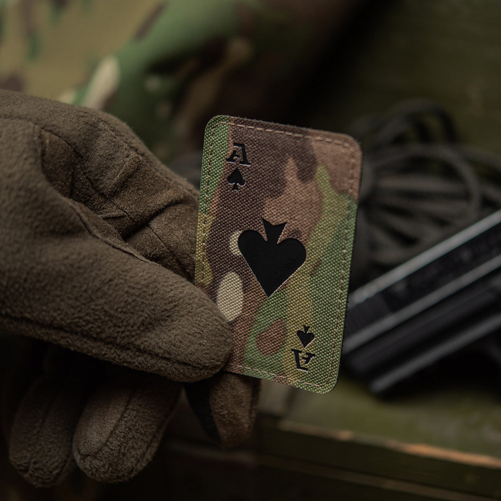 M-Tac patch Ace of Spades Laser Cut