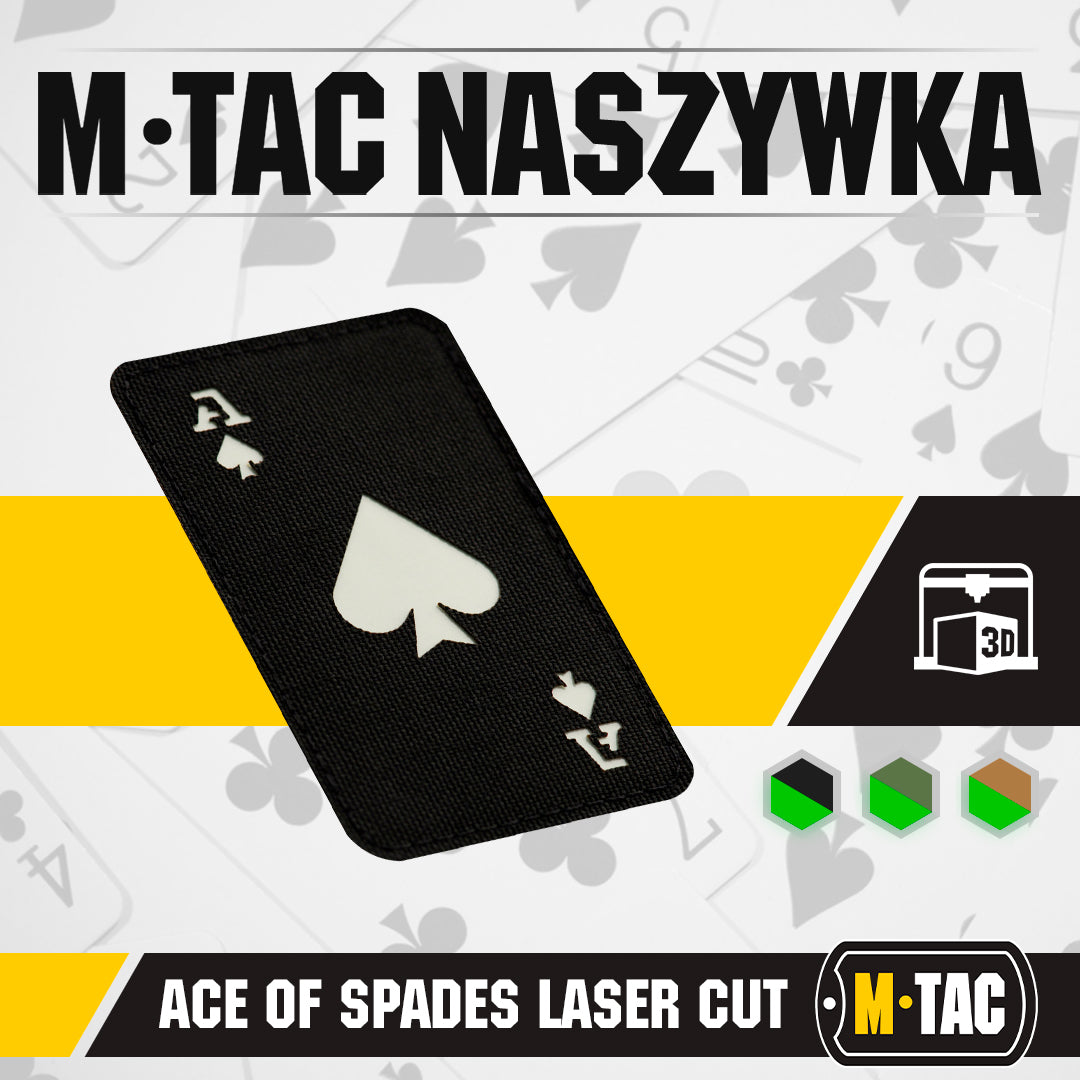 M-Tac patch Spader ess Laser Cut