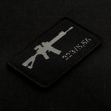 M-Tac patch AR-15 223/5","56 laserskuren