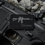 M-Tac patch AR-15 223/5","56 laserskuren