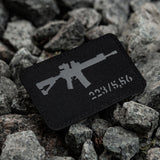 M-Tac patch AR-15 223/5","56 laserskuren