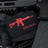 M-Tac patch AR-15 223/5","56 laserskuren