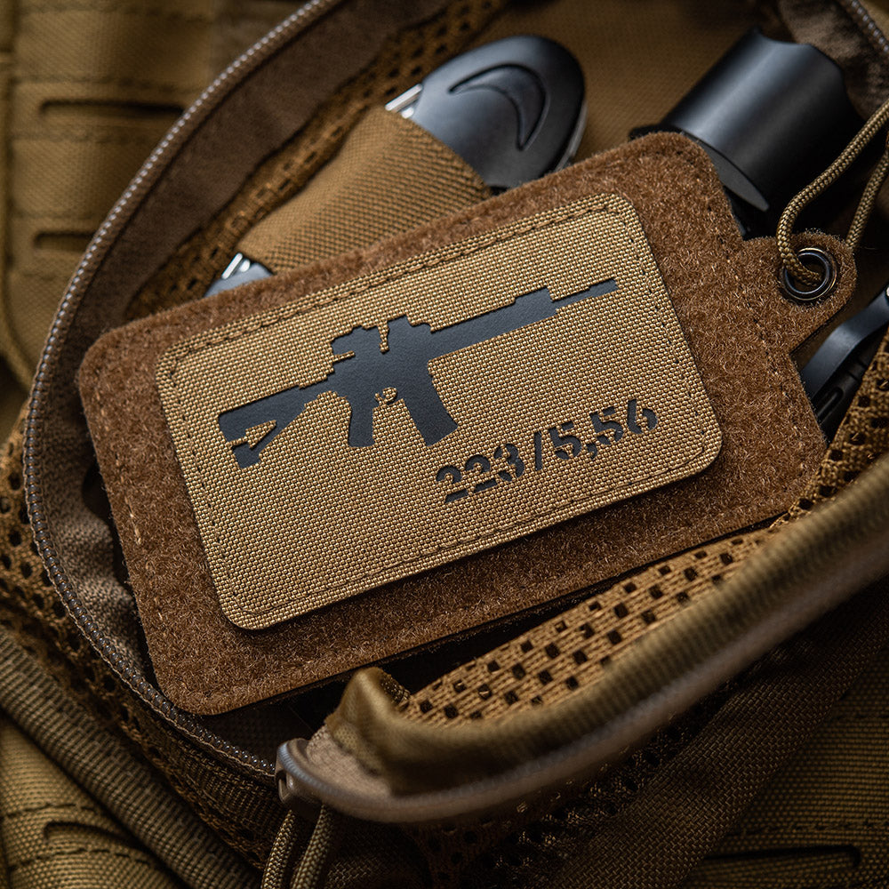 M-Tac patch AR-15 223/5","56 laserskuren