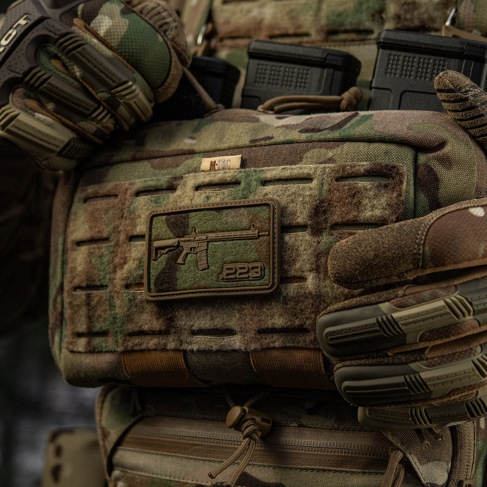M-Tac Patch AR-15 kardborre/PVC