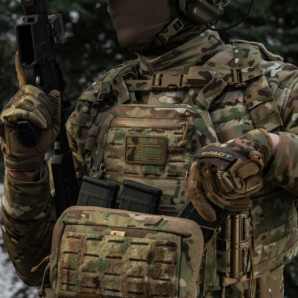 M-Tac Patch AR-15 kardborre/PVC