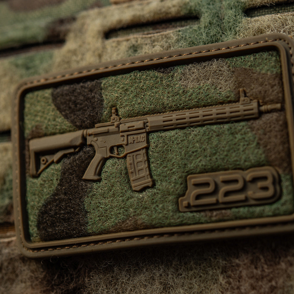 M-Tac Patch AR-15 kardborre/PVC