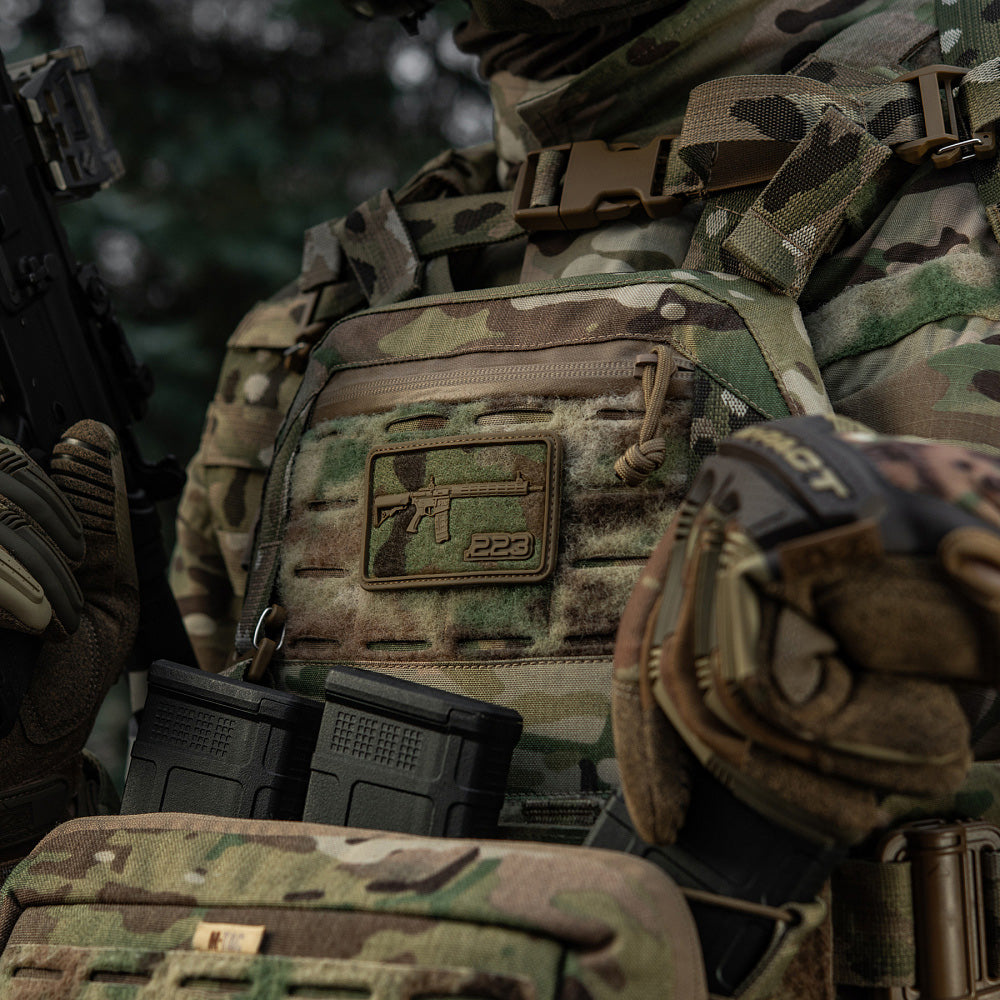 M-Tac Patch AR-15 kardborre/PVC