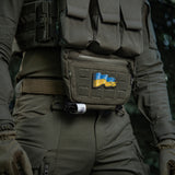 M-Tac Patch Ukrainas stridsflagga (broderi)