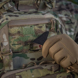 M-Tac patch karta Hjälm av skräck (brodyr)