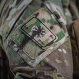 M-Tac patch karta Hjälm av skräck (brodyr)