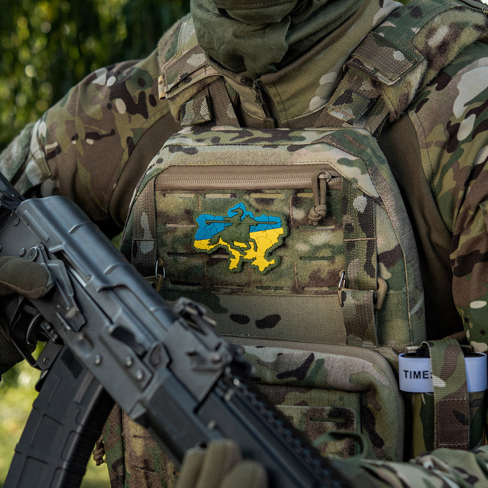 M-Tac patch Cossack Ukraine 3D PVC