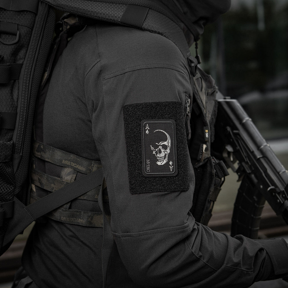 M-Tac patch Face of war (Broderi)