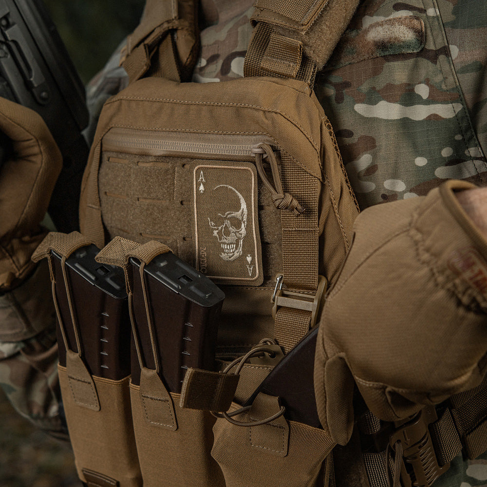 M-Tac patch Face of war (Broderi)