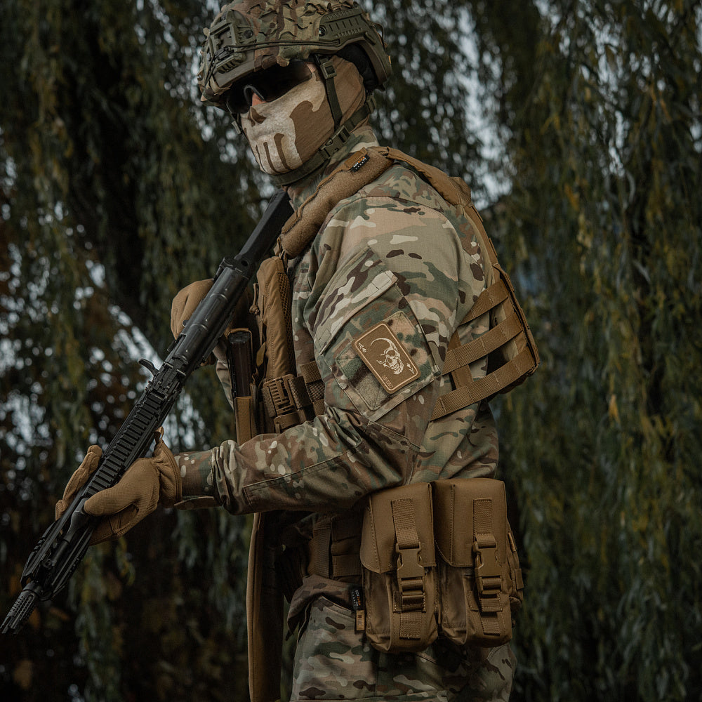 M-Tac patch Face of war (Broderi)
