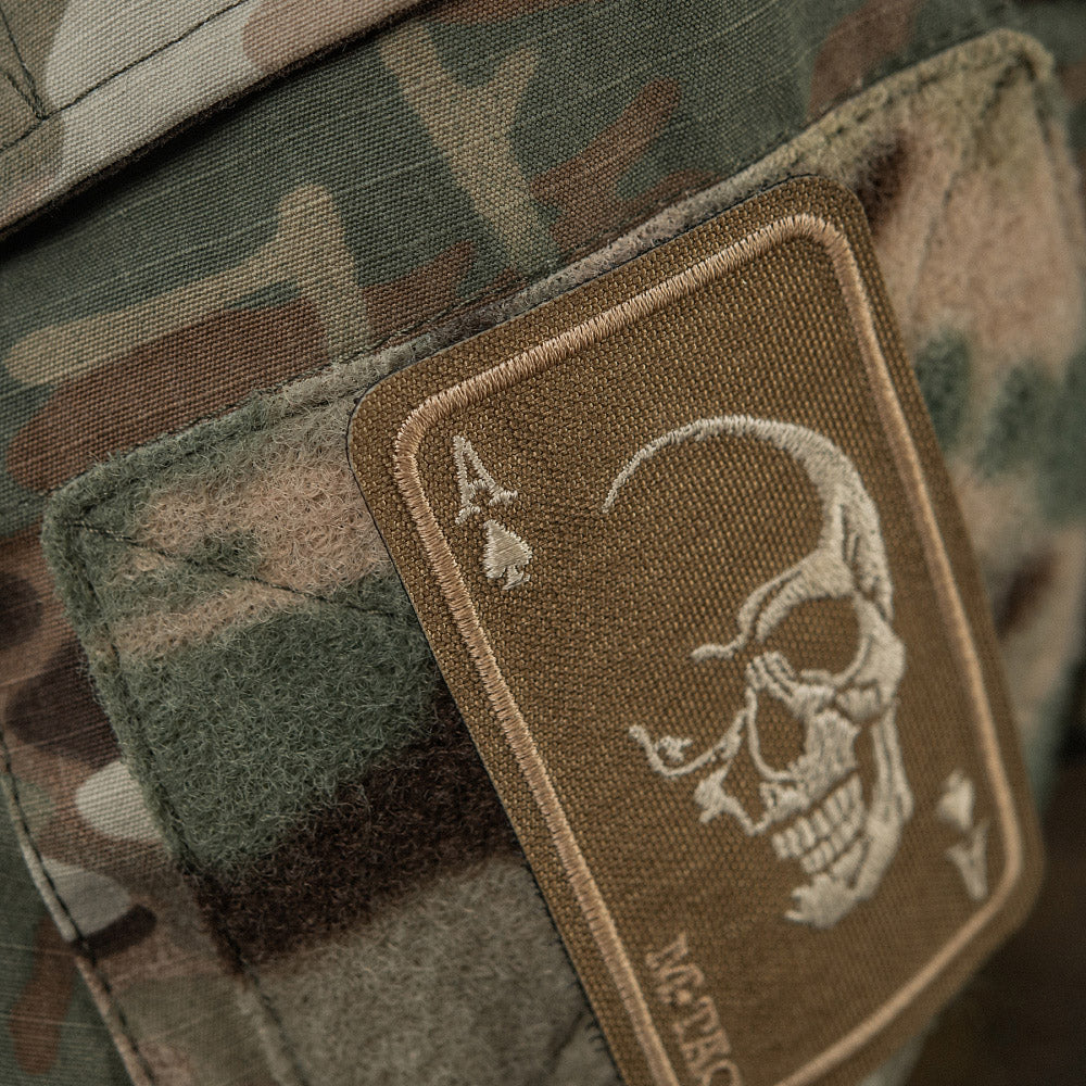 M-Tac patch Face of war (Broderi)