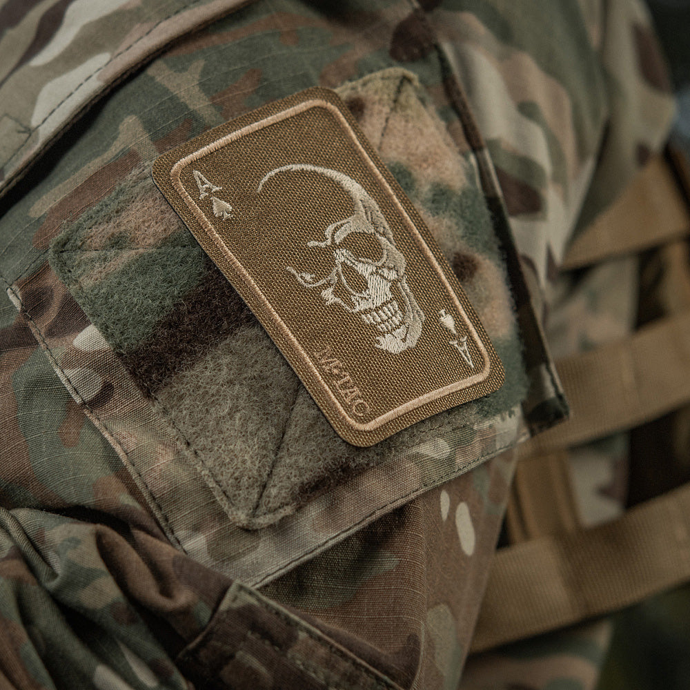 M-Tac patch Face of war (Broderi)
