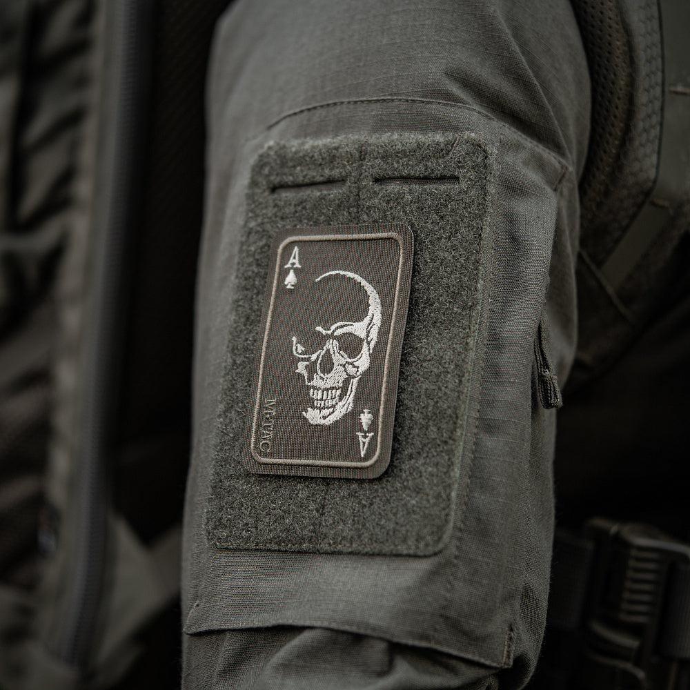 M-Tac patch Face of war (Broderi)