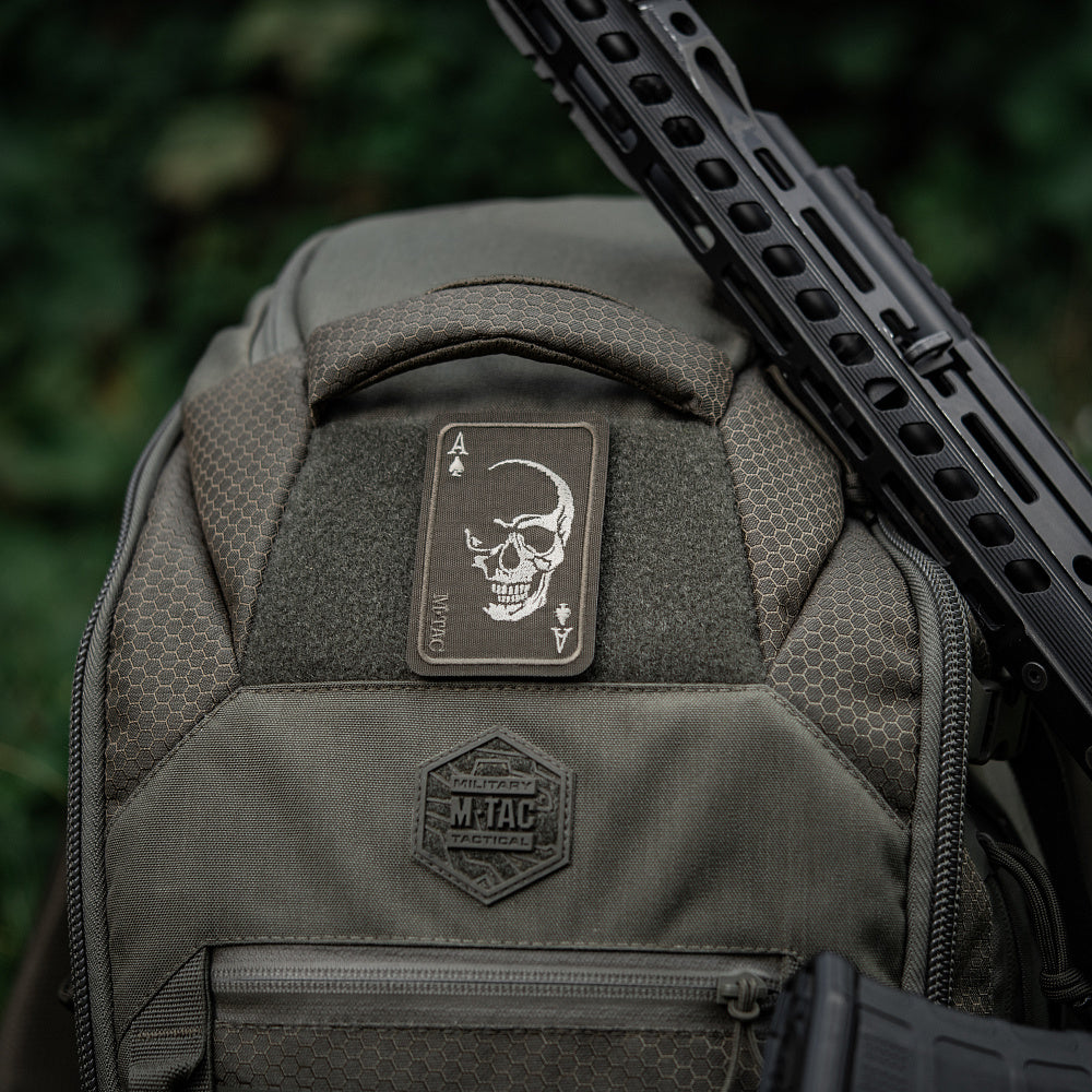 M-Tac patch Face of war (Broderi)