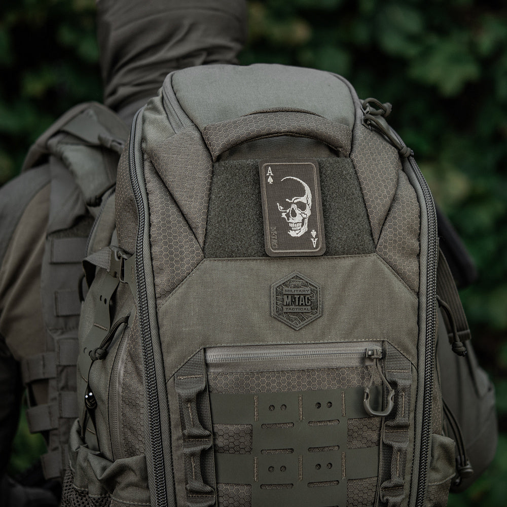 M-Tac patch Face of war (Broderi)