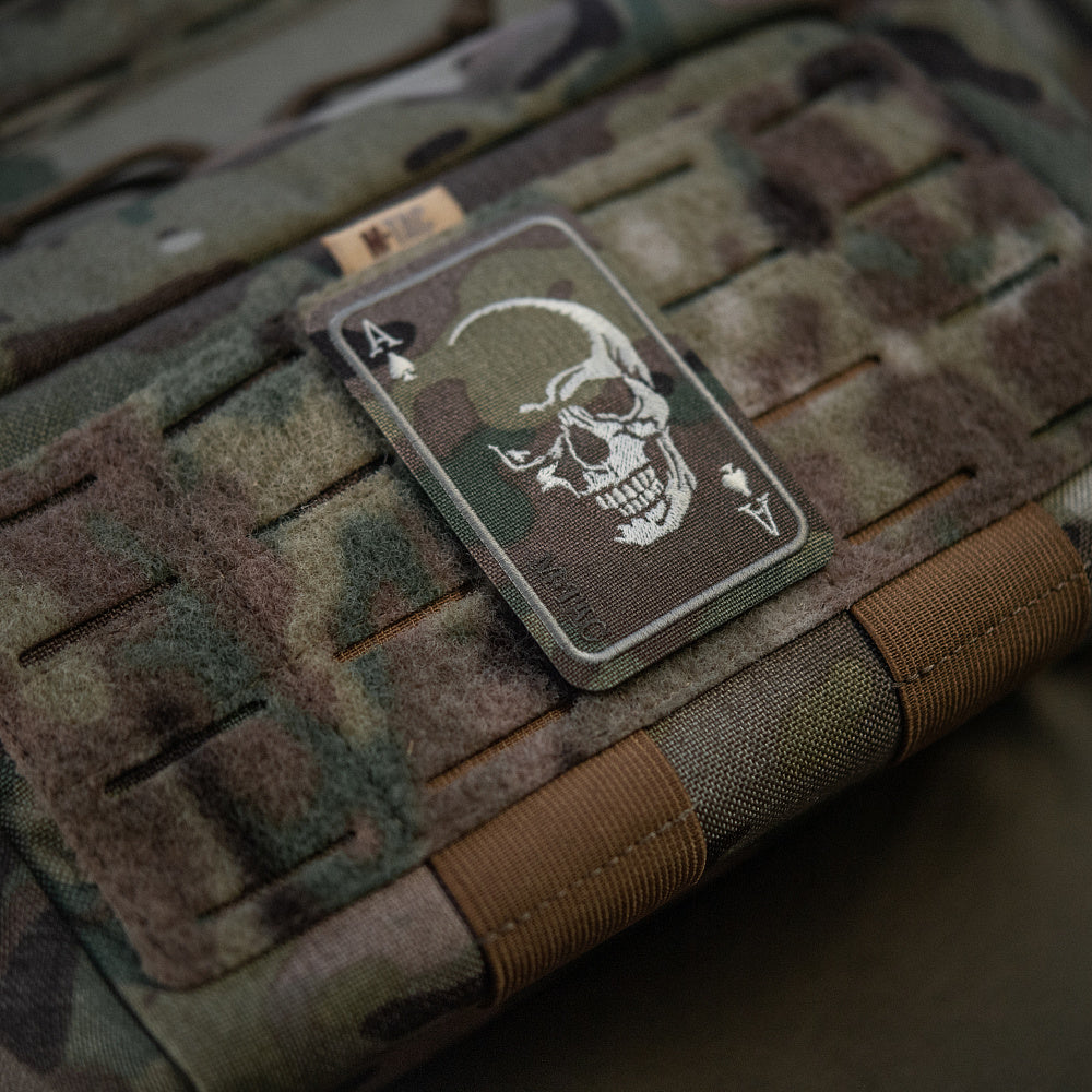 M-Tac patch Face of war (Broderi)