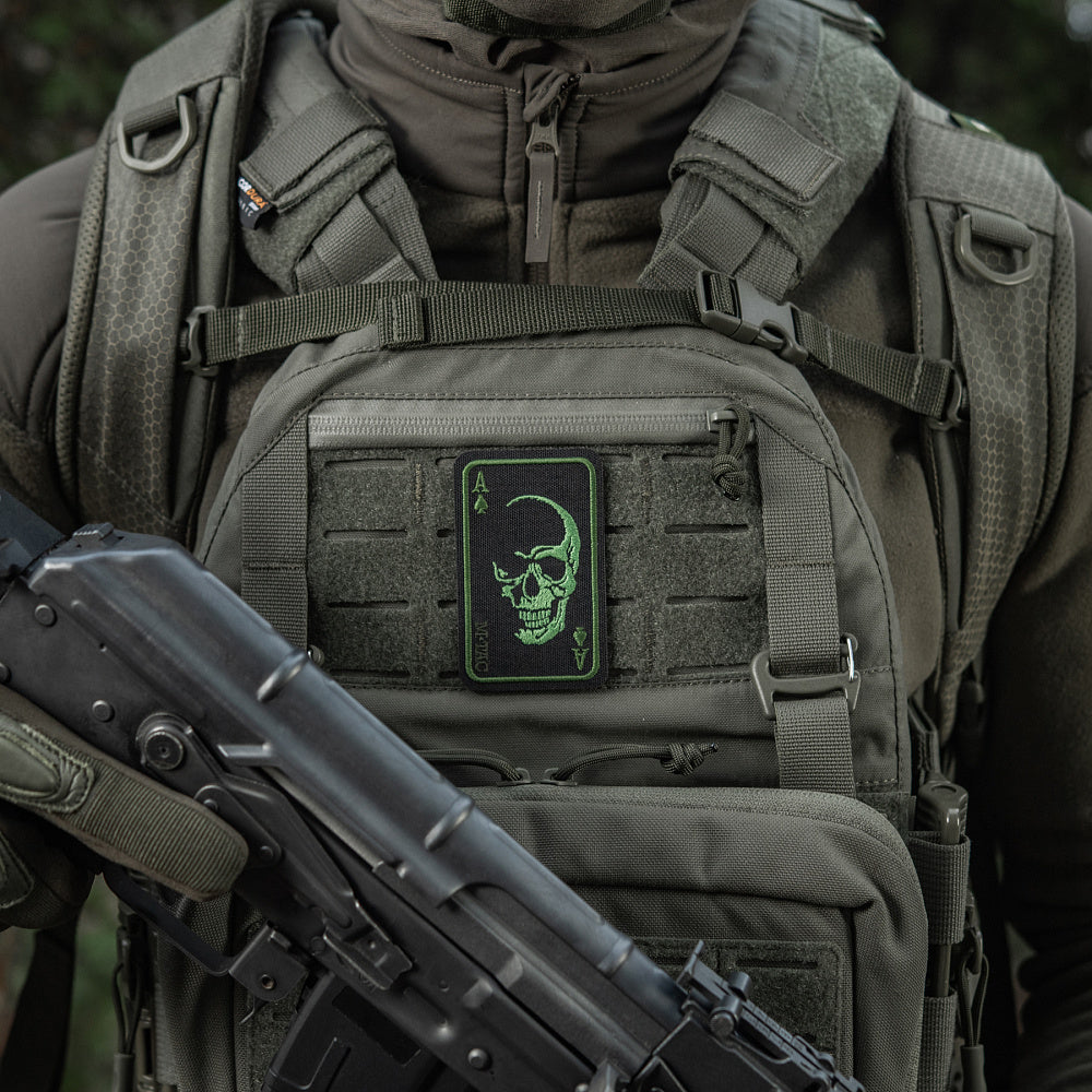 M-Tac patch Face of war (Broderi)
