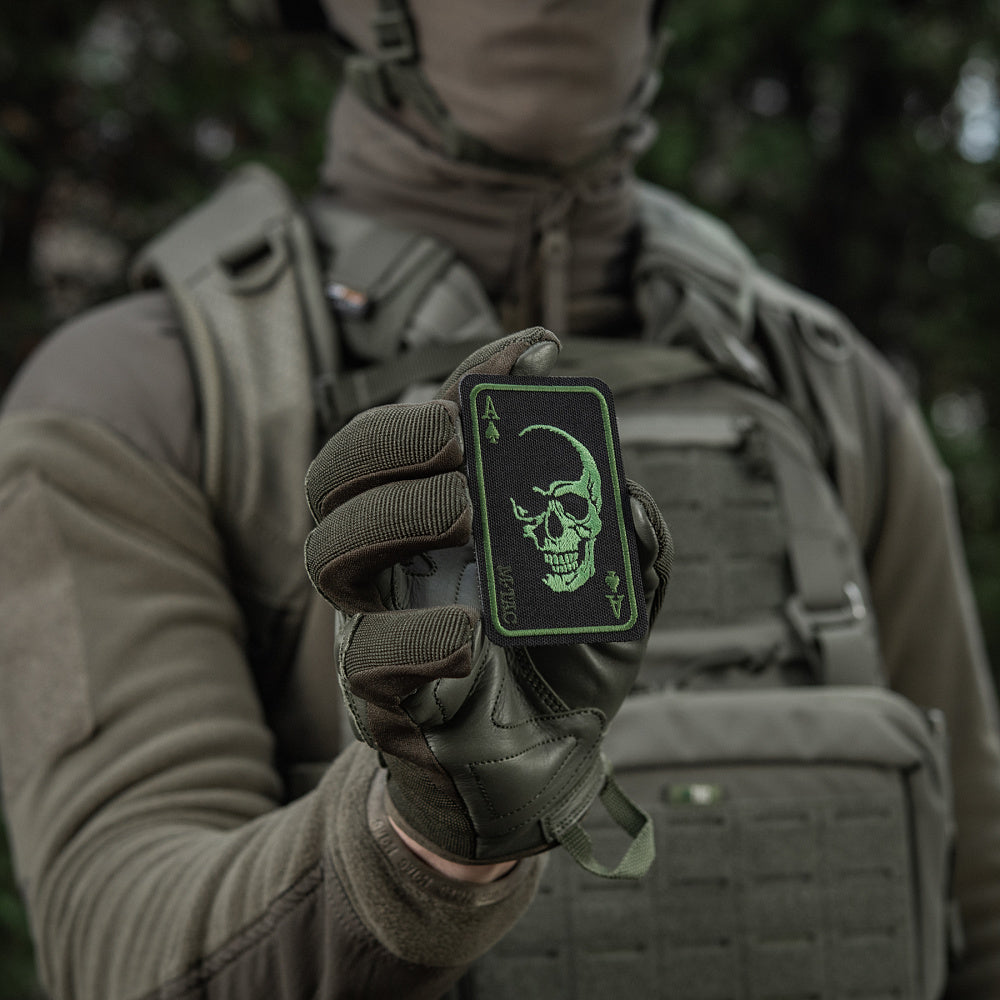 M-Tac patch Face of war (Broderi)