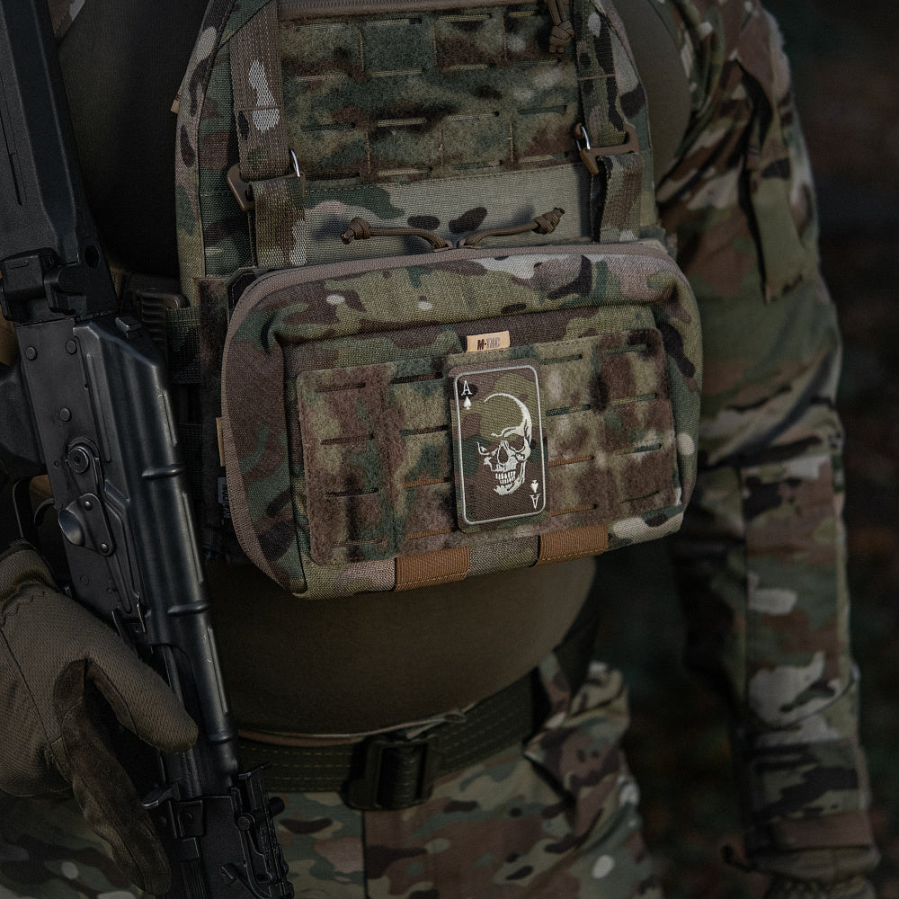 M-Tac patch Face of war (Broderi)