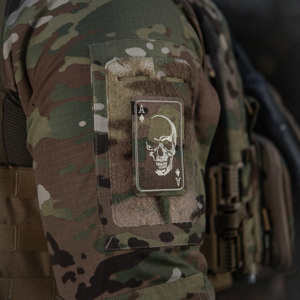 M-Tac patch Face of war (Broderi)