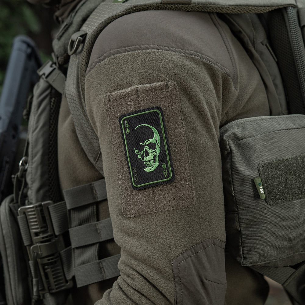 M-Tac patch Face of war (Broderi)