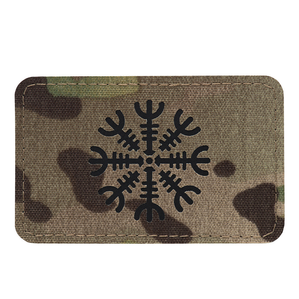 M-Tac patch Helmet of Horror horisontell Laser Cut