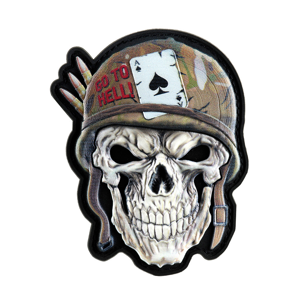M-Tac Patch Hjälm Dödskalle