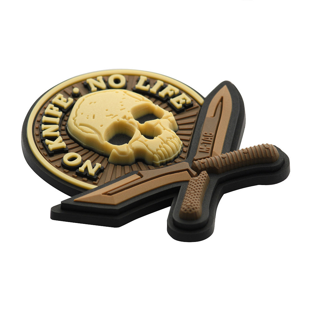 M-Tac patch No Knife - No Life 3D PVC