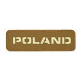 M-Tac patch Poland 25x80 Laser Cut