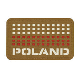 M-Tac patch Polen (med flagga) 50x80 Laser Cut