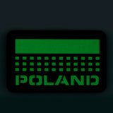 M-Tac patch Poland (med flagga) 50x80 Laser Cut