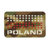 M-Tac patch Polen (med flagga) 50x80 Laser Cut