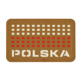 M-Tac patch Polska (med flagga) 50x80 Laser Cut