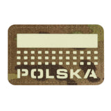 M-Tac patch Polska (med flagga) 50x80 Laser Cut