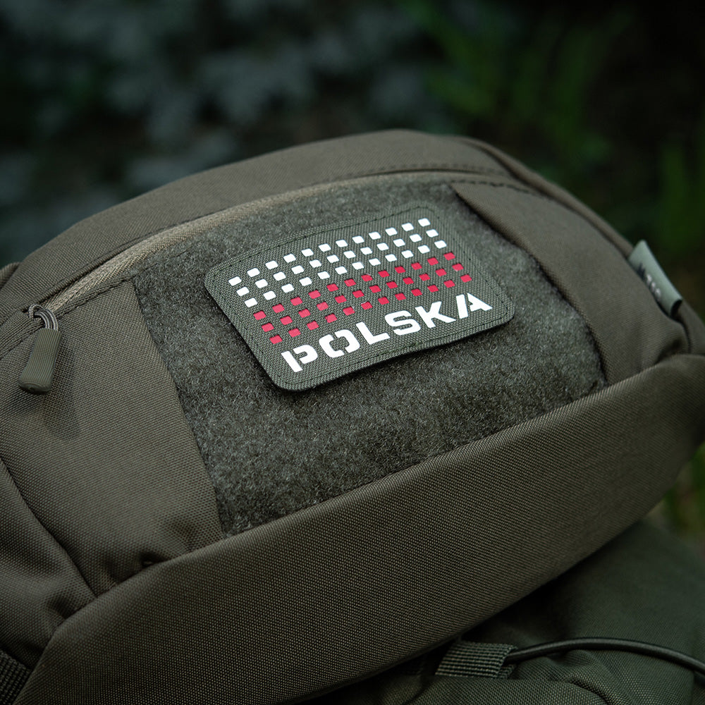M-Tac patch Polska (med flagga) 50x80 Laser Cut