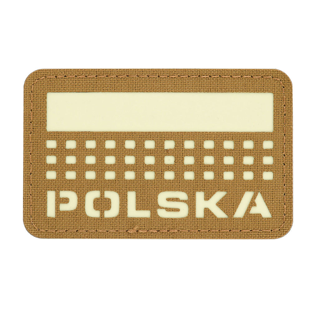 M-Tac patch Polska (med flagga) 50x80 Laser Cut