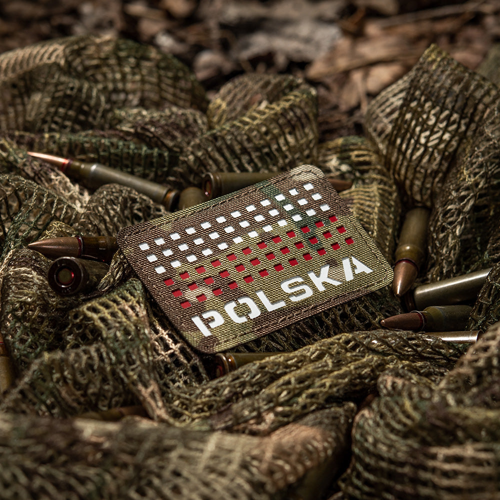 M-Tac patch Polska (med flagga) 50x80 Laser Cut